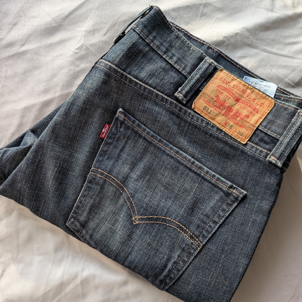 Levi's Men's Dark Blue Jeans